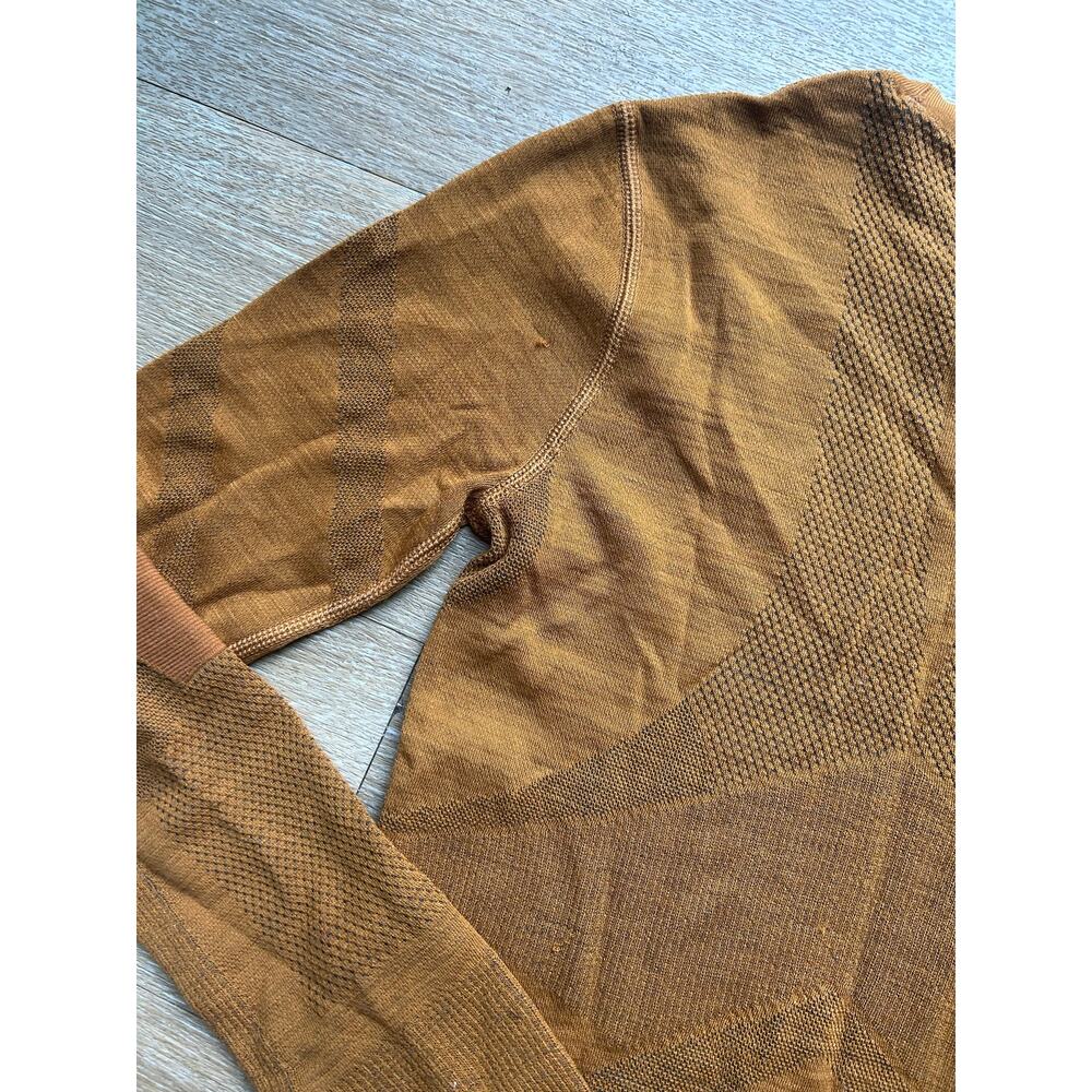 Smartwool Intraknit Thermal Merino200 BaseLayerOrange Hiking granola outdoorsy - Picture 9 of 15